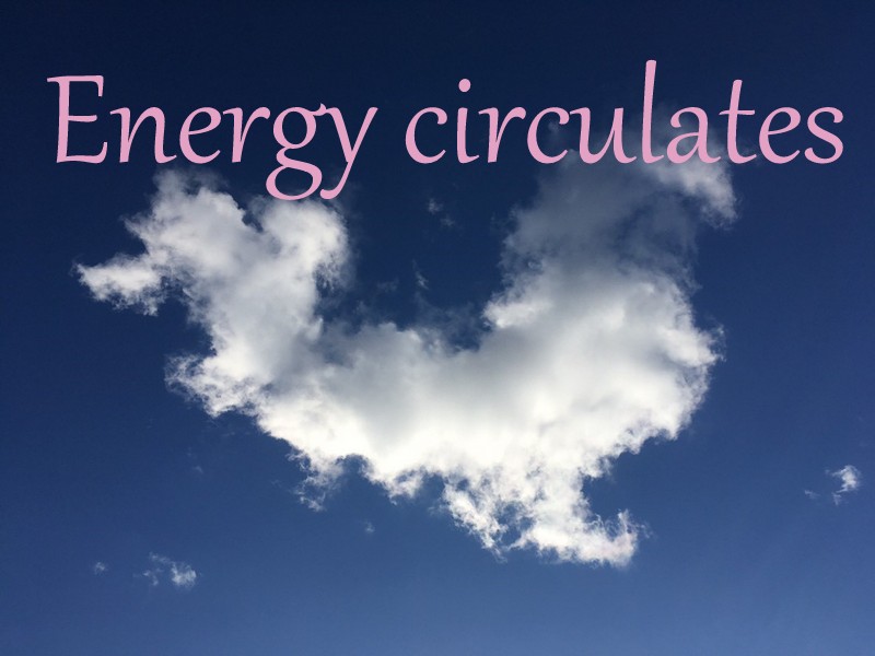 energy circulates
